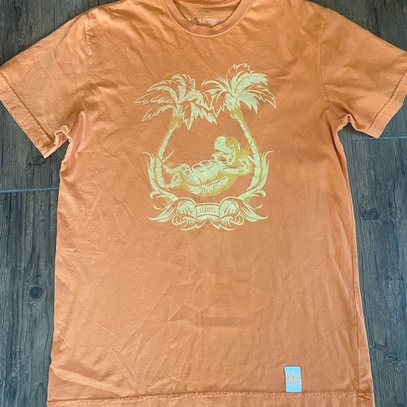 the naked turtle Other - Tropical Vibes Orange Tee